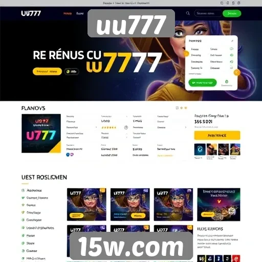 Experiência do usuário no site uu777 analisada