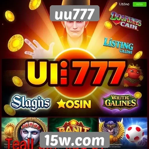 A variedade de jogos oferecidos no uu777
